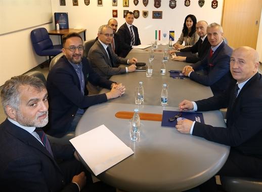 Mirsad Vilić razgovarao s ambasadorom Italije u BiH