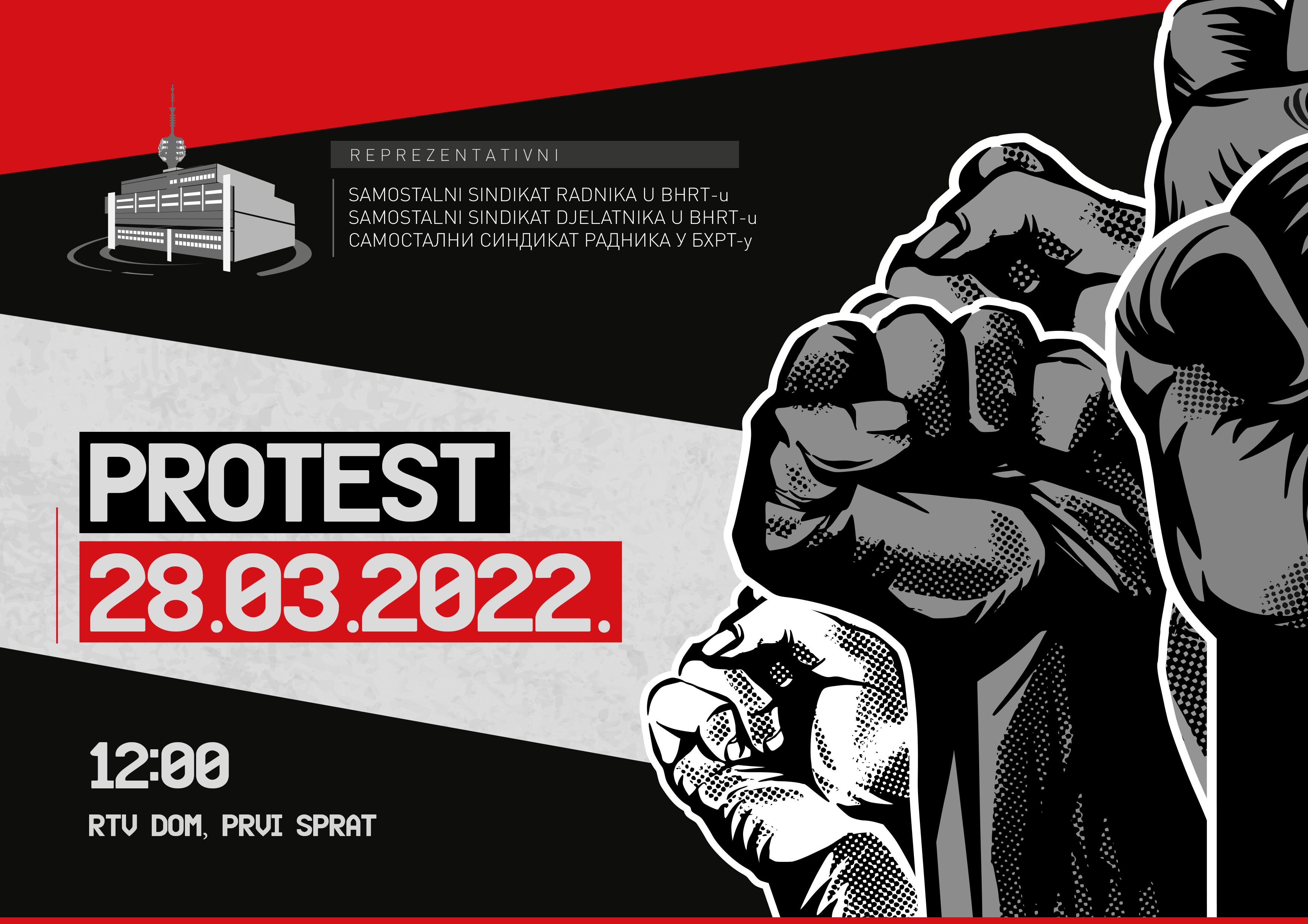 Najava protesta u ponedjeljak - Avaz