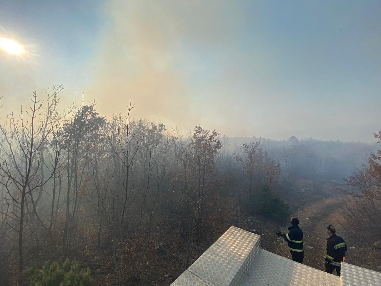 Požar u Hercegovini, gase ga tri postave mostarskih vatrogasaca