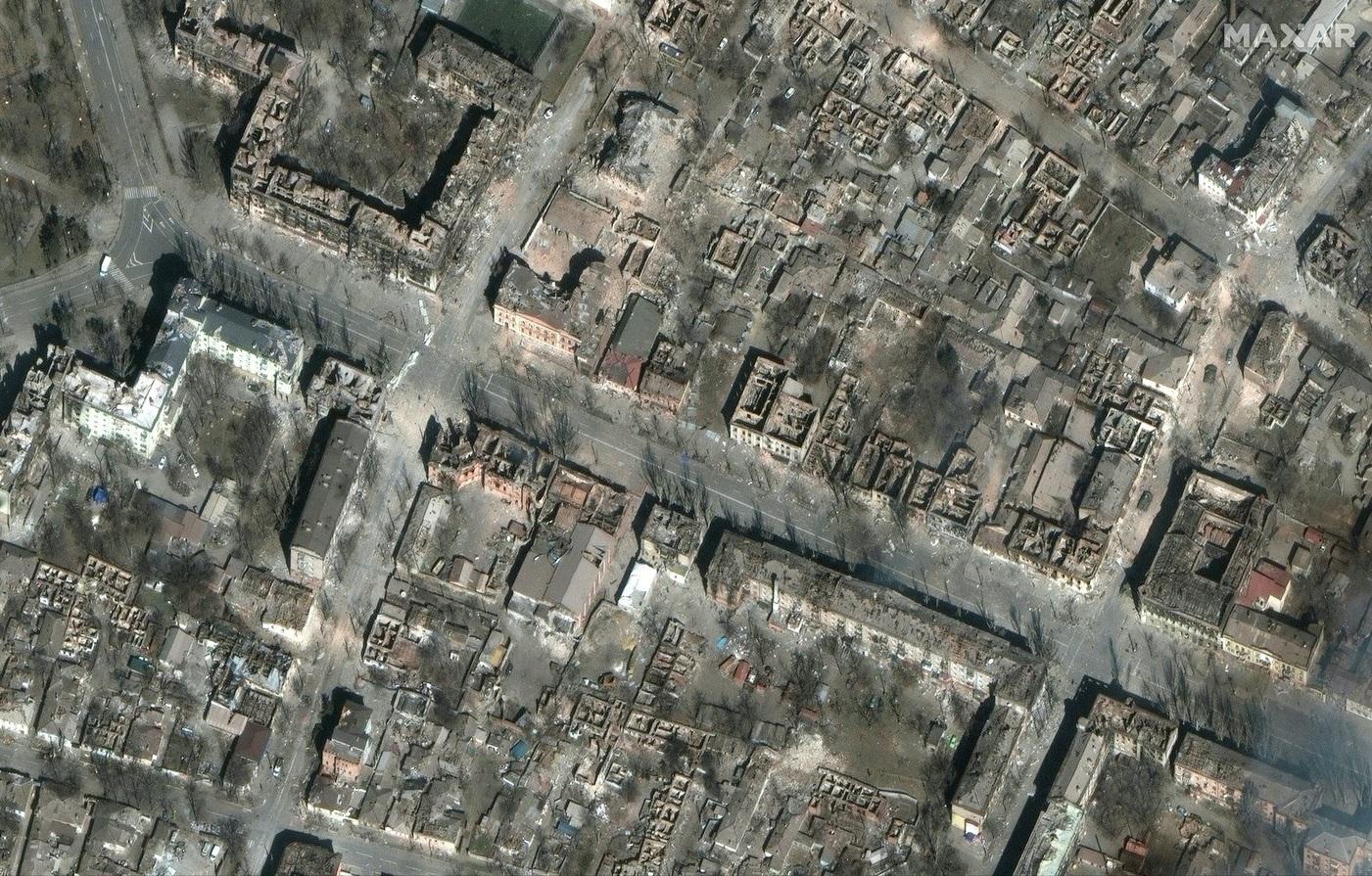 Mariupolj nakon ruskog bombardiranja - Avaz