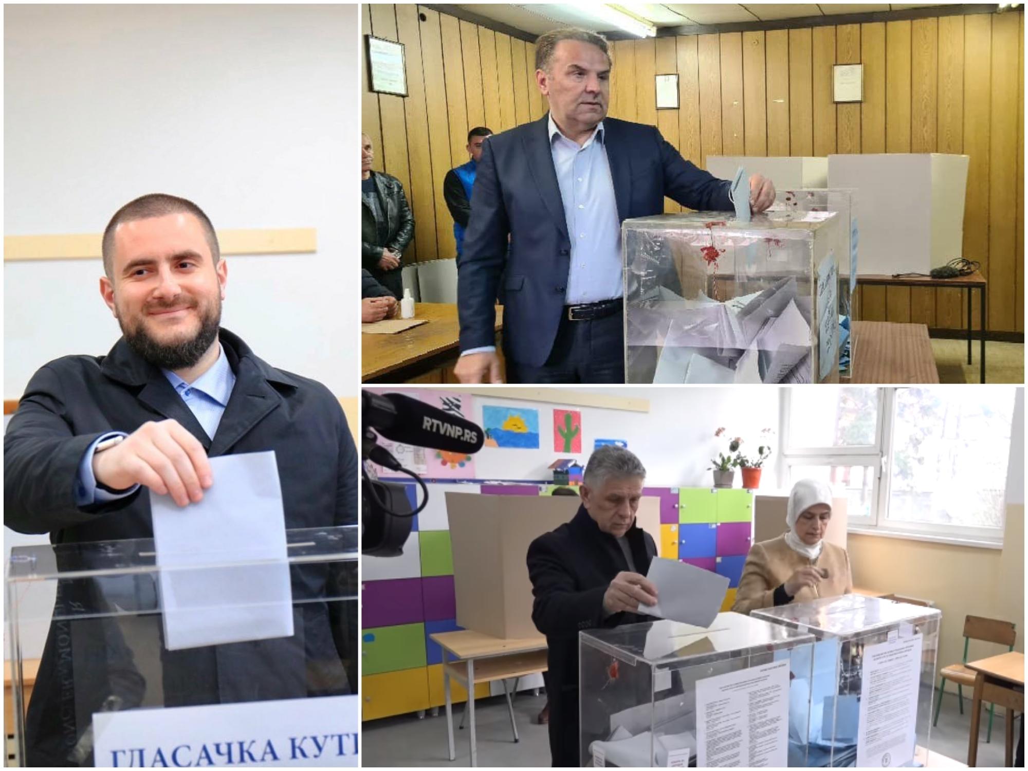 Zukorlić, Ljajić i Ugljanin na biračkom mjestu - Avaz