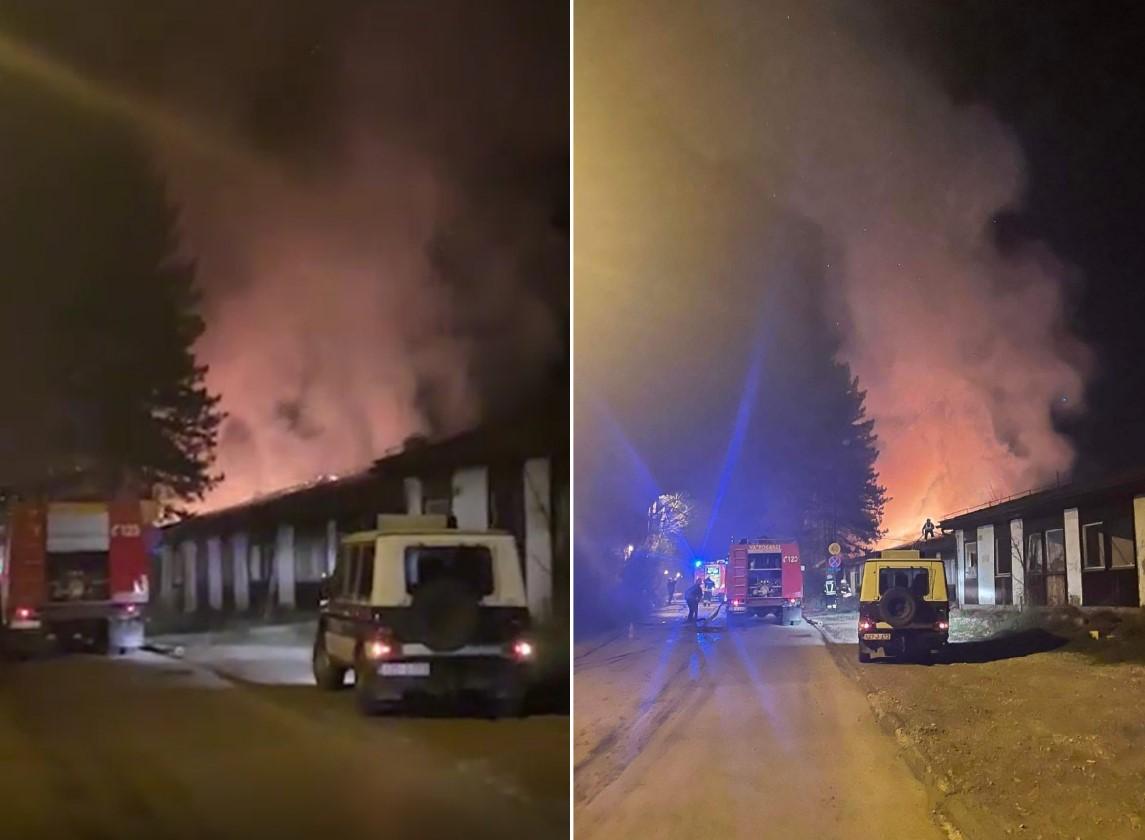 Vatrogasna jedinica Tuzla je izašla na lice mjesta i ugasila požar - Avaz