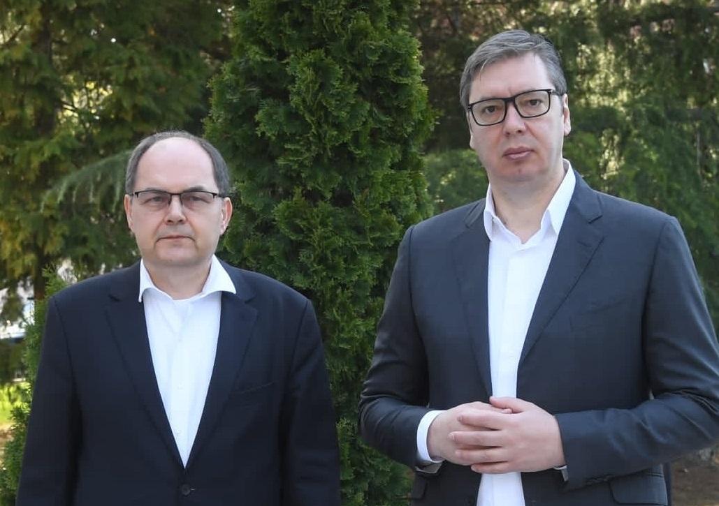 Kristijan Šmit i Aleksandar Vučić - Avaz