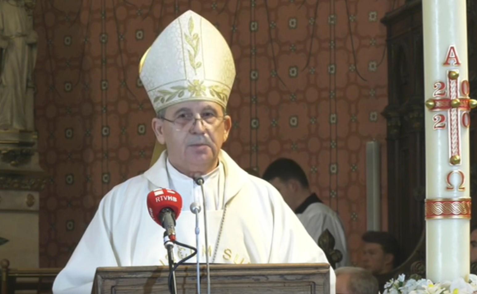 Uskršnja poruka vrhbosanskog nadbiskupa Tome Vukšića: Ako je moguće, koliko je do vas, u miru budite sa svima