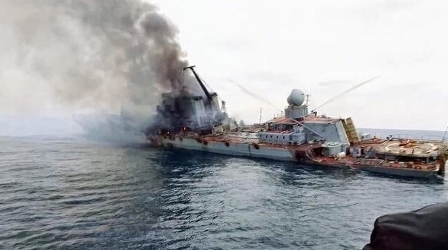Na ratnom brodu "Moskva" poginulo oko 40 mornara, nekoliko ih nestalo