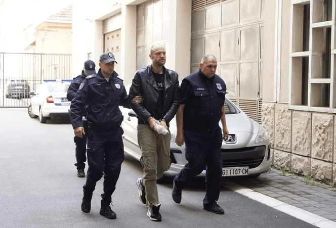 Darko Kostić u pratnji policije doveden u Prvo osnovno javno tužilaštvo na saslušanje