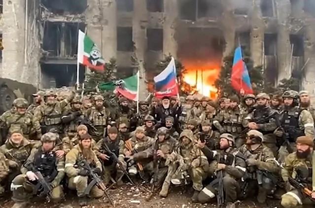 Čečenski vojnici - Avaz
