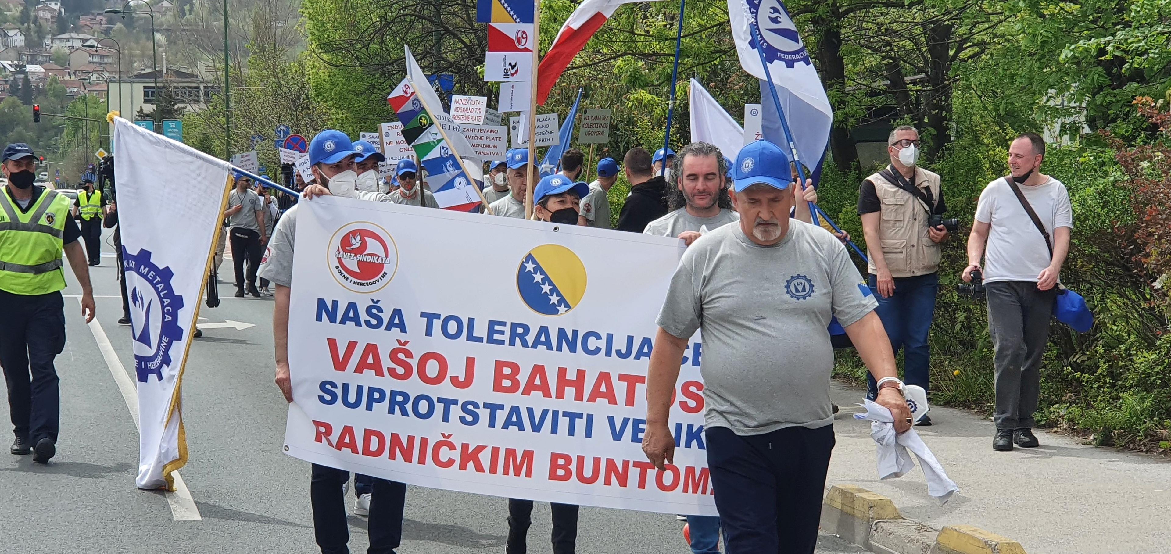 Prvi maj, ipak, neće proteći bez radničkih protesta - Avaz