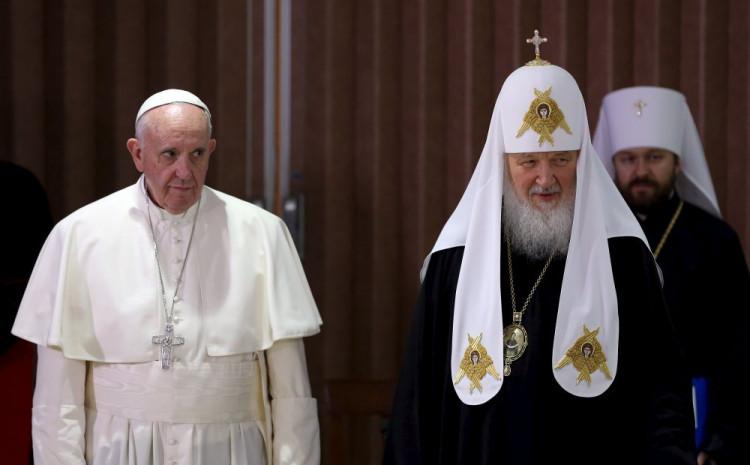 Papa Franjo i patrijarh Kiril, raniji susret - Avaz