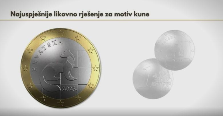 Pogledajte kako će izgledati nova hrvatska kovanica eura