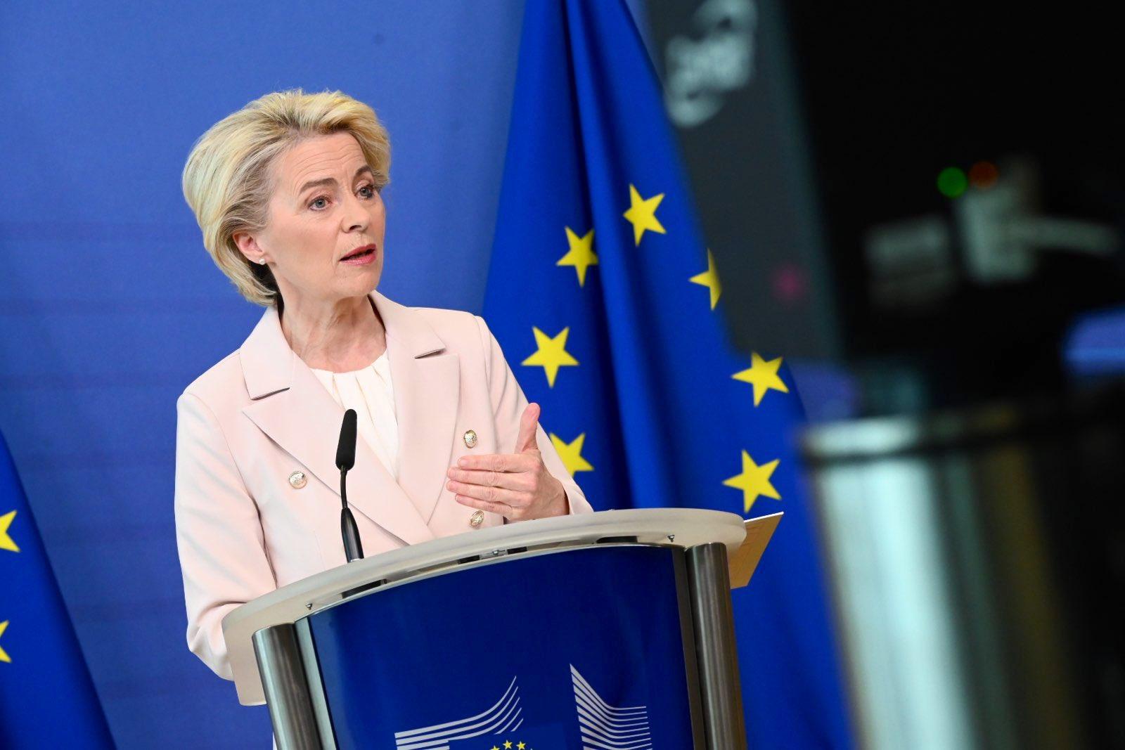 Ursula fon der Lejen, predsjednica Evropske komisije - Avaz