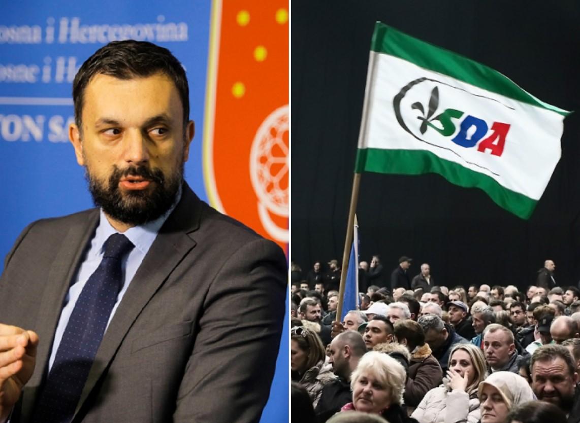 Iz Kantonalnog odbora SDA Sarajevo oglasili su se povodom izjava Elmedina Konakovića - Avaz