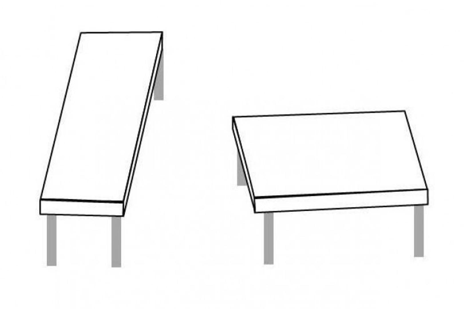 Šepardovi stolovi, koji su zapravo iste veličine - Avaz