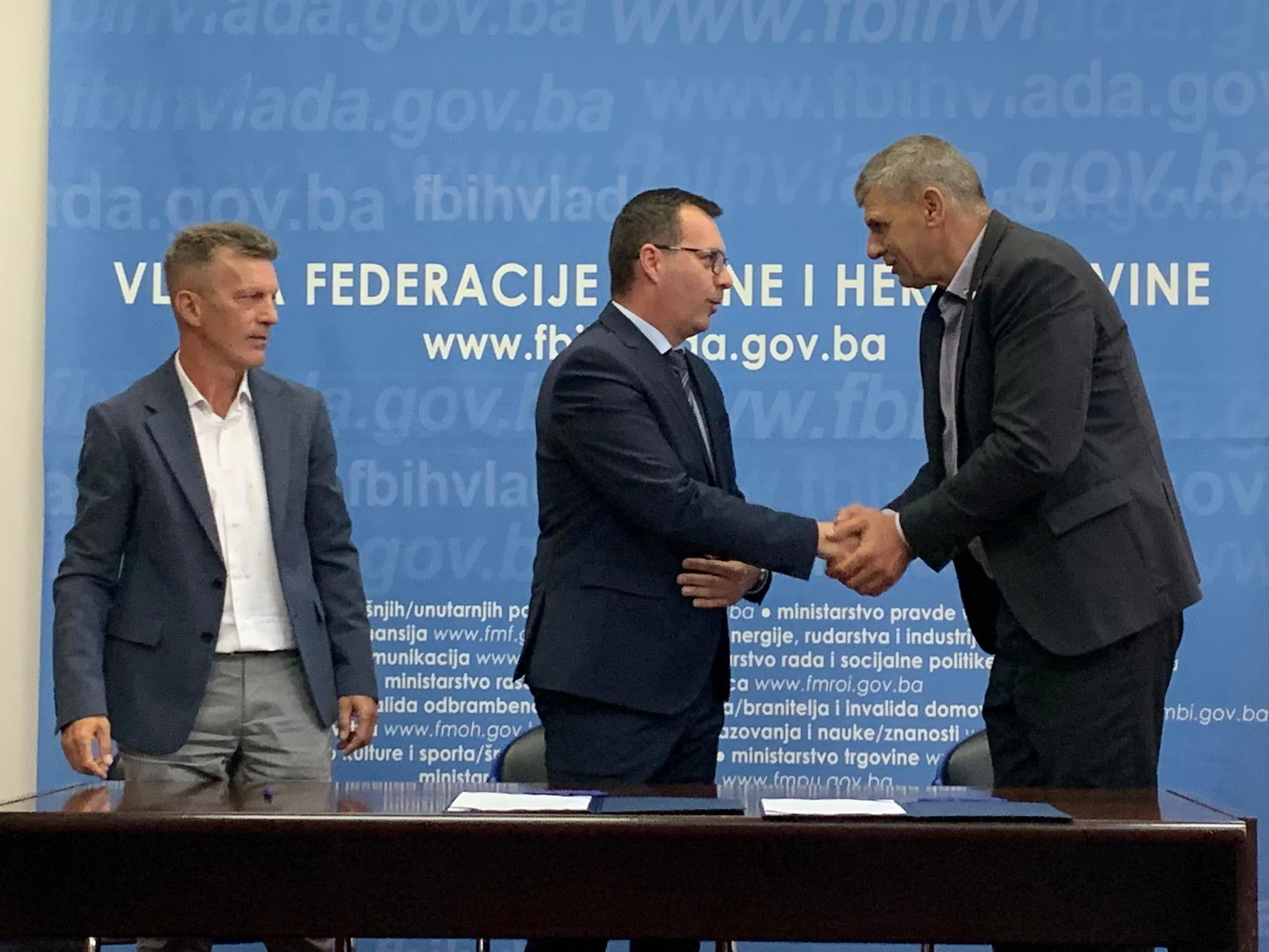 U sjedištu Vlade FBiH potpisan Kolektivni ugovor s rudarima Federacije