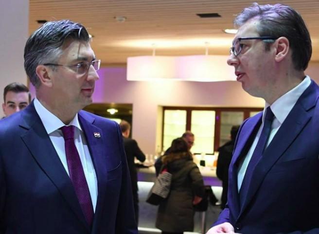 Vučić nakon susreta s Plenkovićem: Hrvatska politika inzistira na tome da se prikažu kao žrtve