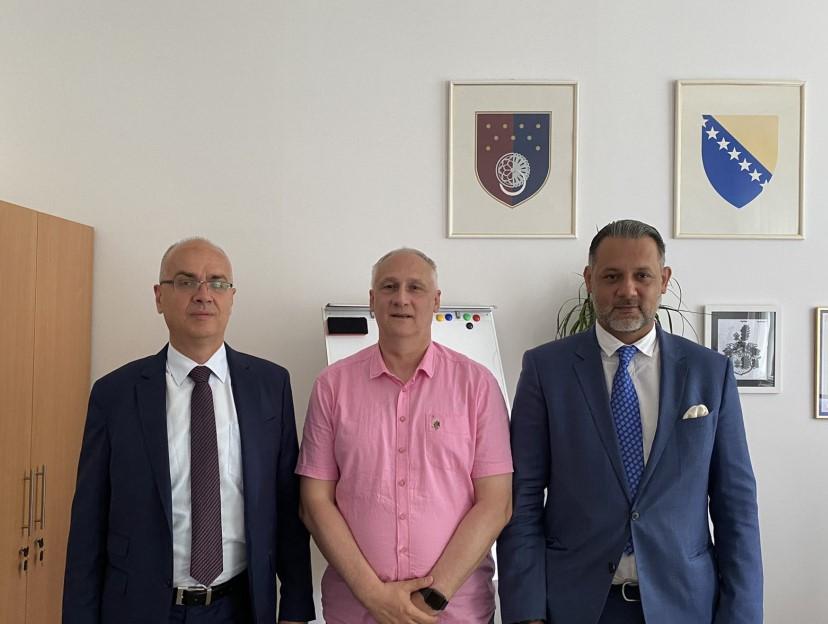 Vodeći evropski urolog posjetio ministra Vranića: Mladi sarajevski ljekari educirat će se Beču