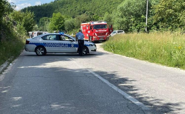 Obustavljen saobraćaj na regionalnom putu Krupac-Bjelašnica