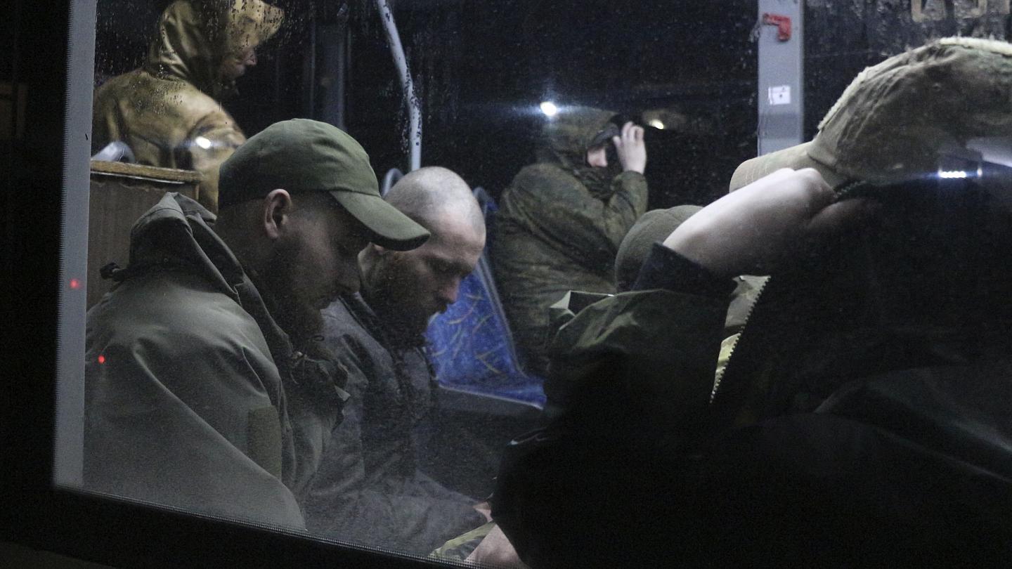 U Rusiju prebačeni lideri Azova koji su se predali u Mariupolju