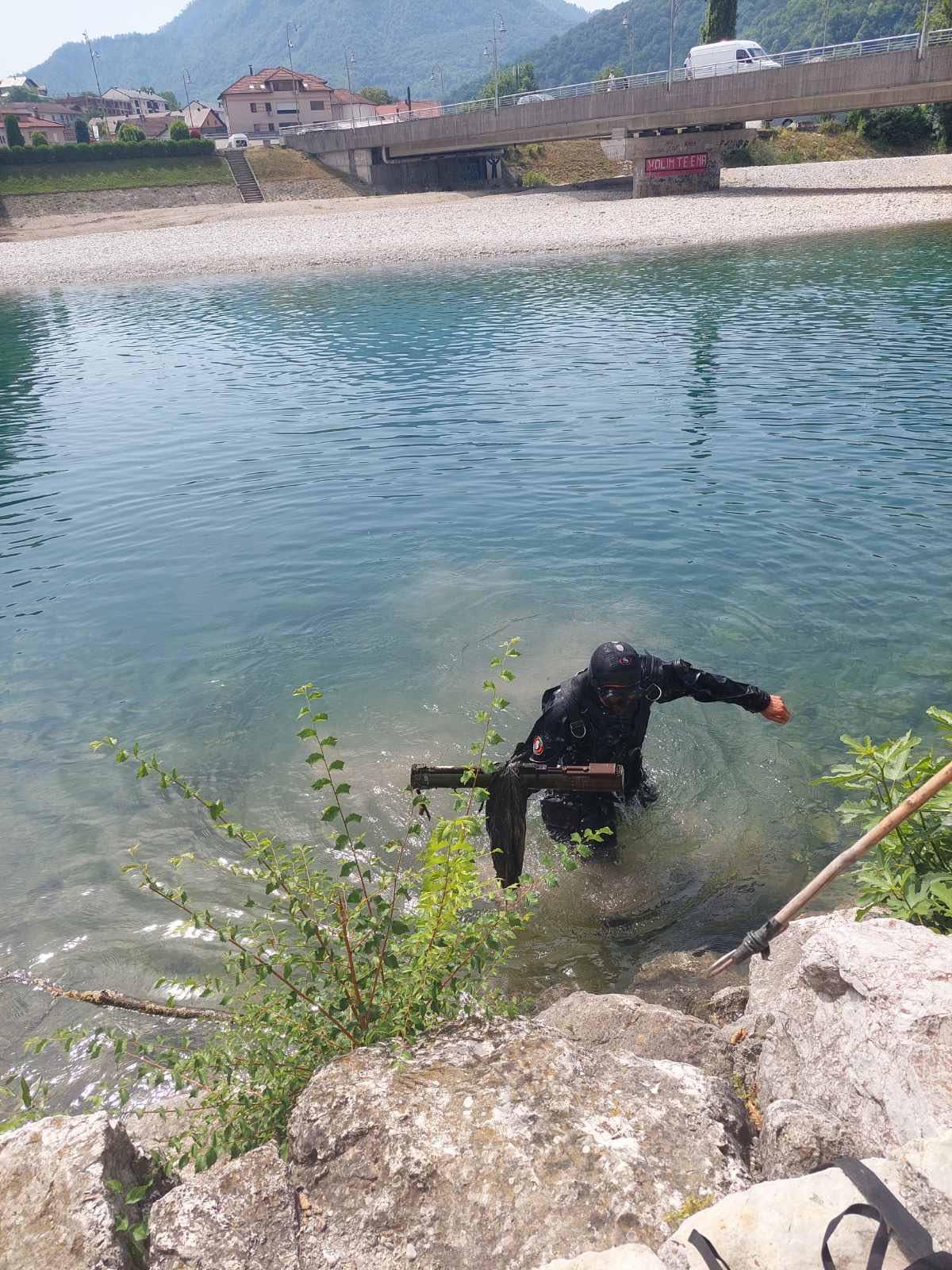 U Konjicu pronađena zolja u vodi: Bila na dubini od dva metra