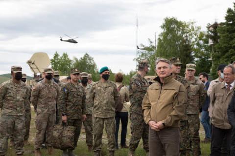 Komšić o vojnoj vježbi: Jačamo savezništvo sa zemljama članicama NATO-a