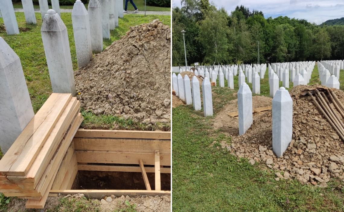 Sve je spremno za ukop 50 žrtava genocida u Srebrenici