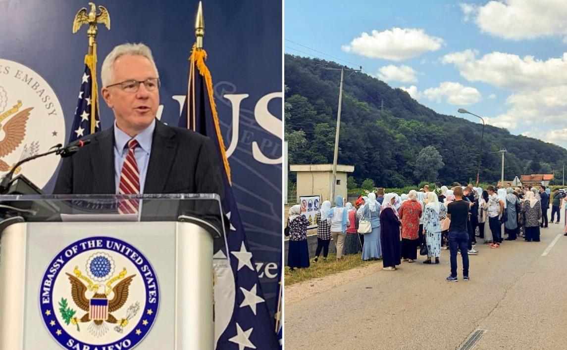Iz Ambasade SAD: Današnja odluka gradonačelnika Rankića ne mijenja fundamentalnu činjenicu da se u julu 1995. godine u i oko Srebrenice dogodio genocid