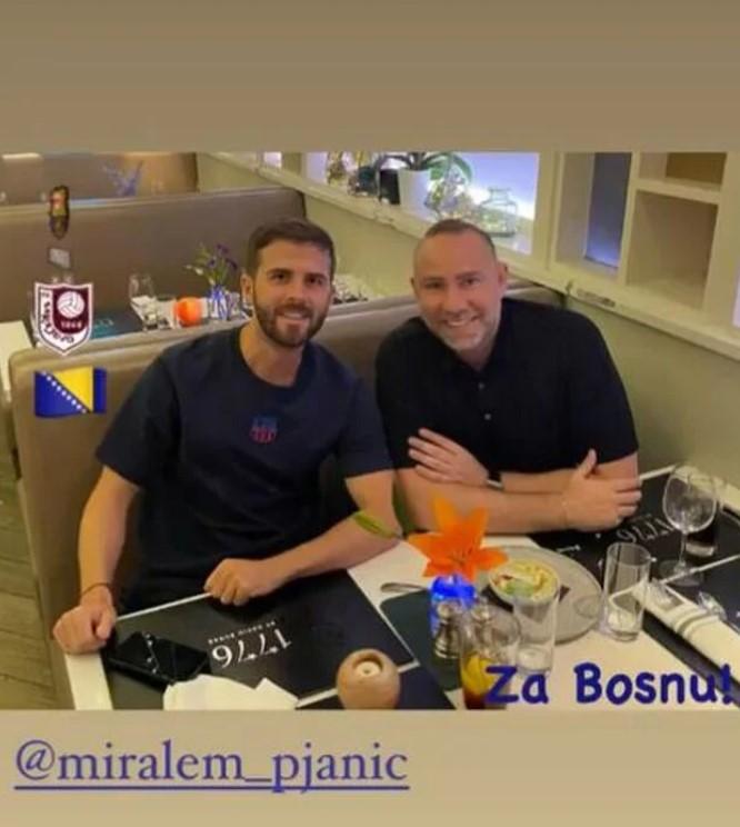 Mirvić se sastao s Pjanićem u Njujorku: "Za Bosnu"