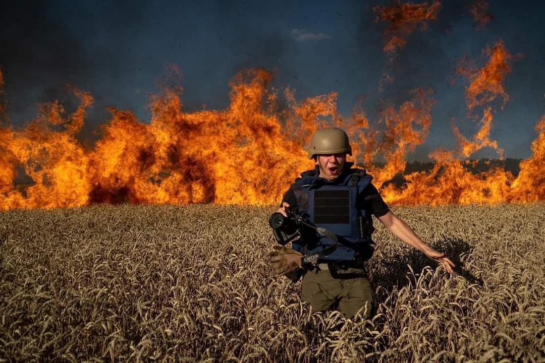 Zapaljeno ukrajinsko žito - Avaz
