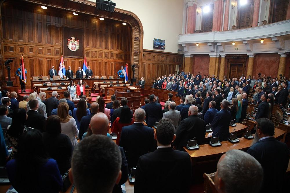 Konstituisan novi saziv Narodne skupštine Srbije