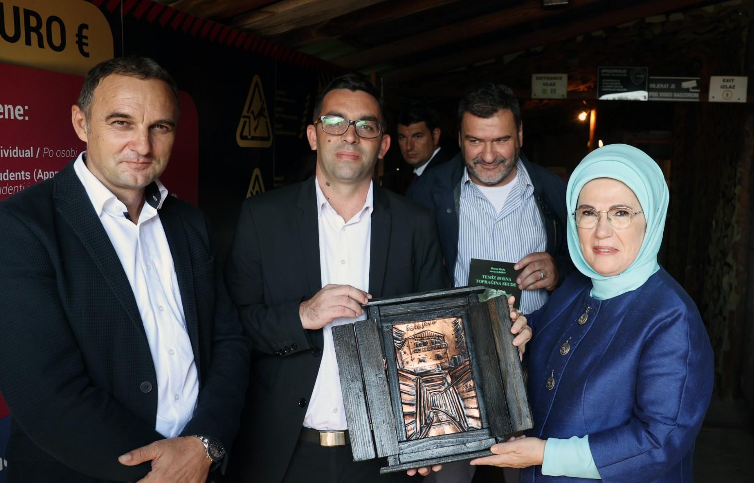 Supruga turskog predsjednika Emine Erdoan posjetila "Tunel spasa"