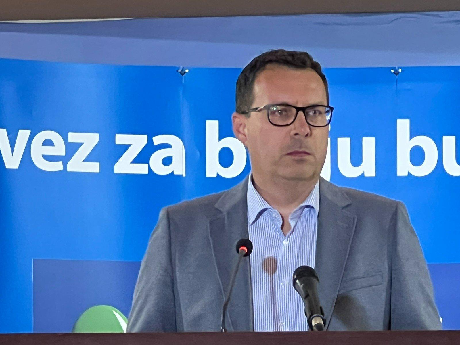 Nermin Džindić, nosilac liste za Parlament BiH - Avaz