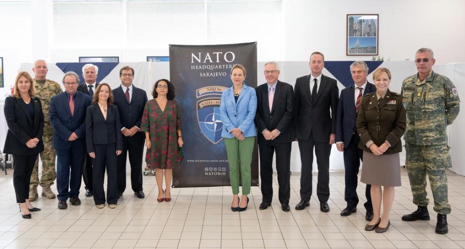 Ambasadori NATO-a iz savezničkih zemalja u Sarajevu: Razgovarali o stabilnosti i sigurnosti naše zemlje