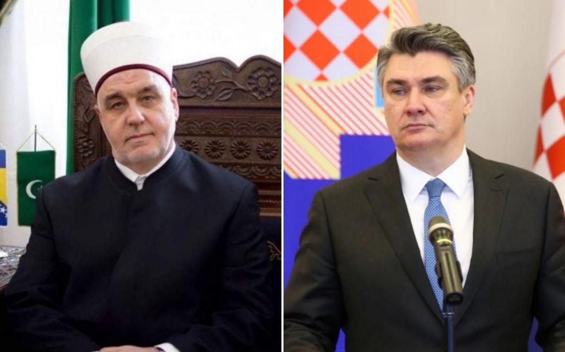 Islamska zajednica osudila Milanovićevo negiranje genocida u Srebrenici