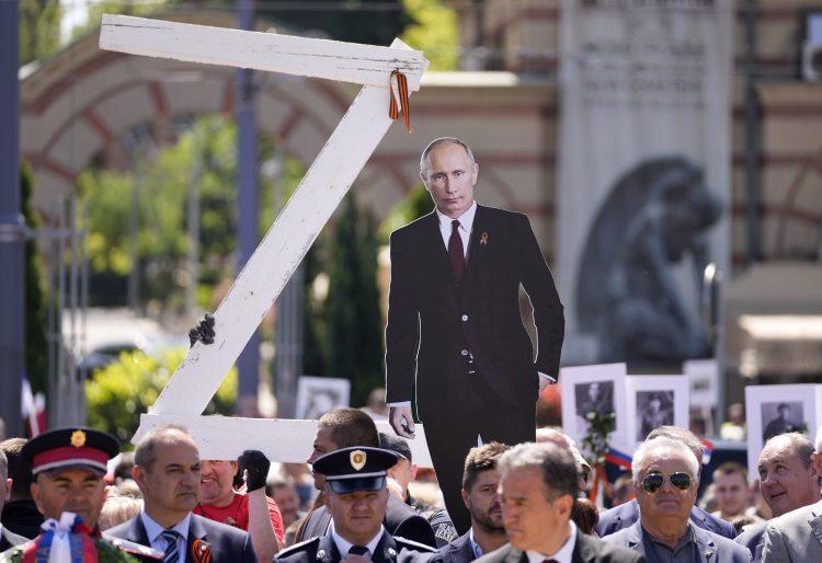 Parada u Beogradu: Putin i slovo "Z" - Avaz