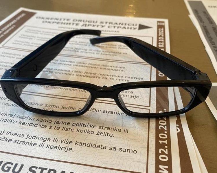 Pokušaj prevare: Naočale za snimanje otuđene od glasača