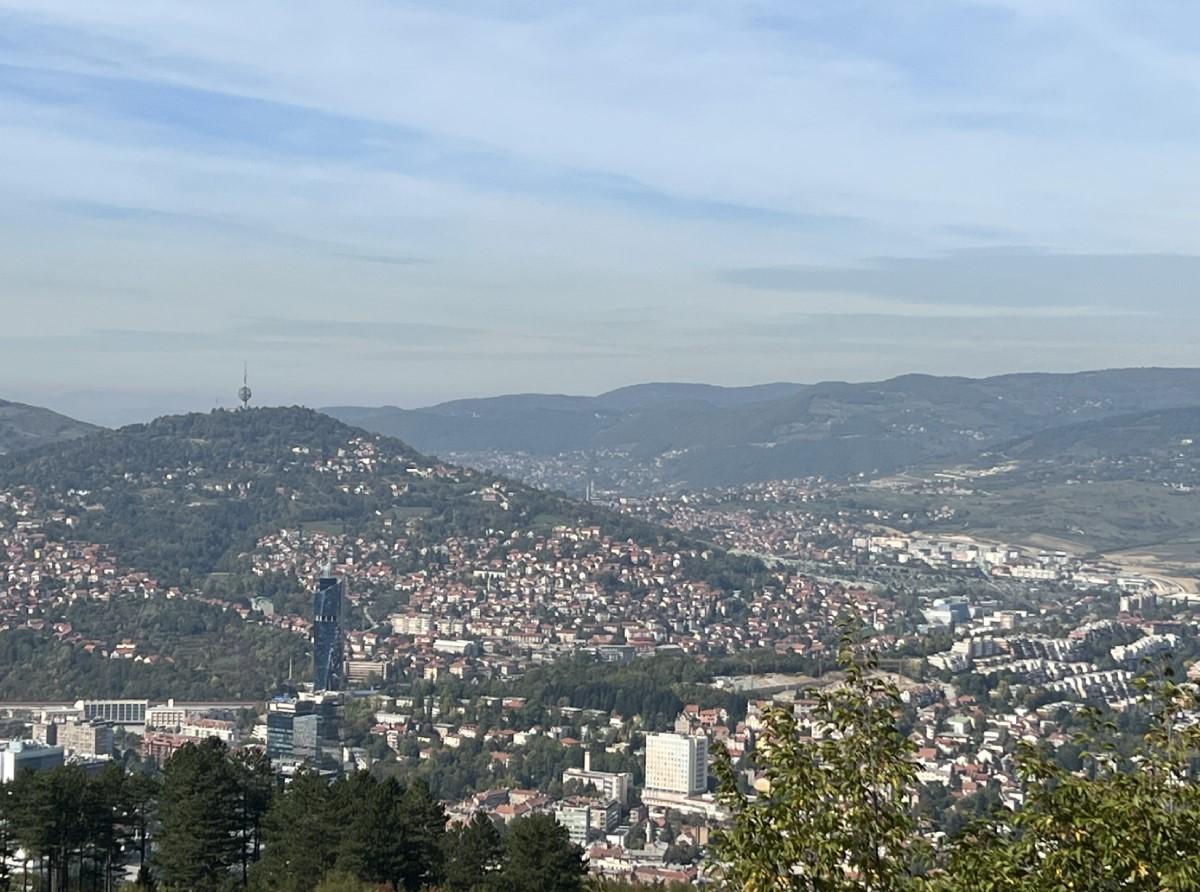Sarajevo okupano suncem: Čaroban pogled sa Trebevića