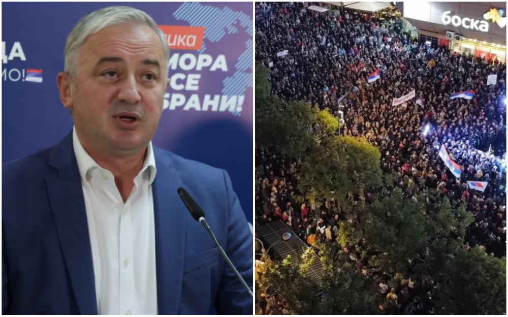 Borenović: Narod je dostojanstveno i mirno pokazao volju da stane u kraj izbornim krađama