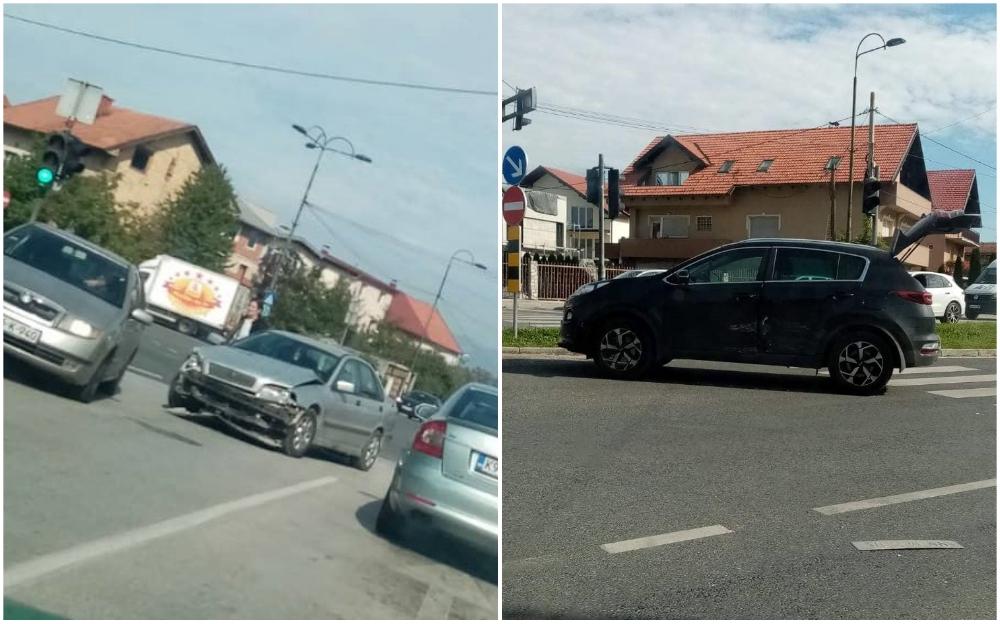Sudar u Sokolović Koloniji, učestvovala dva vozila