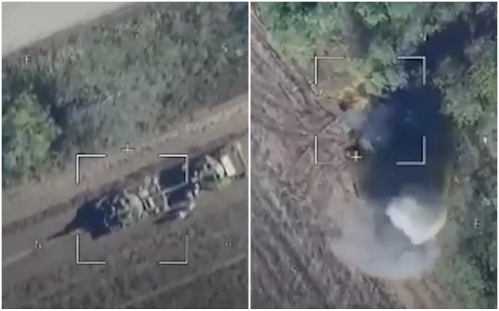 Video / Napad drona kamikaze na ukrajinske snage