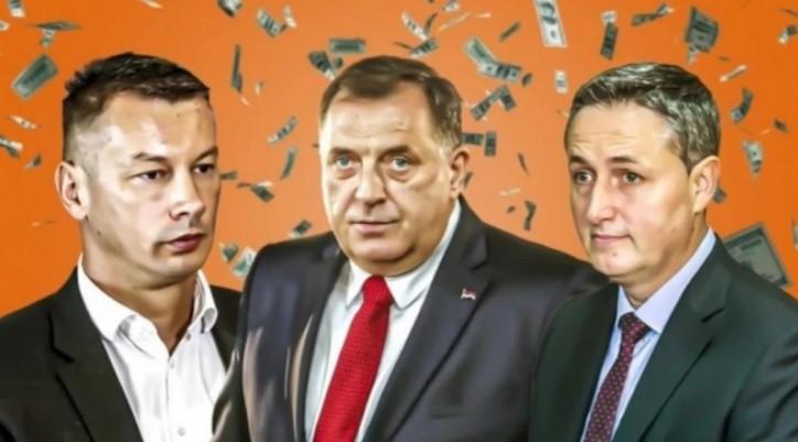Nešić, Dodik i Bećirović - Avaz