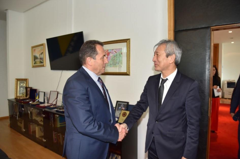 Ministar Cikotić u oproštajnu posjetu primio ambasadora Sakamota