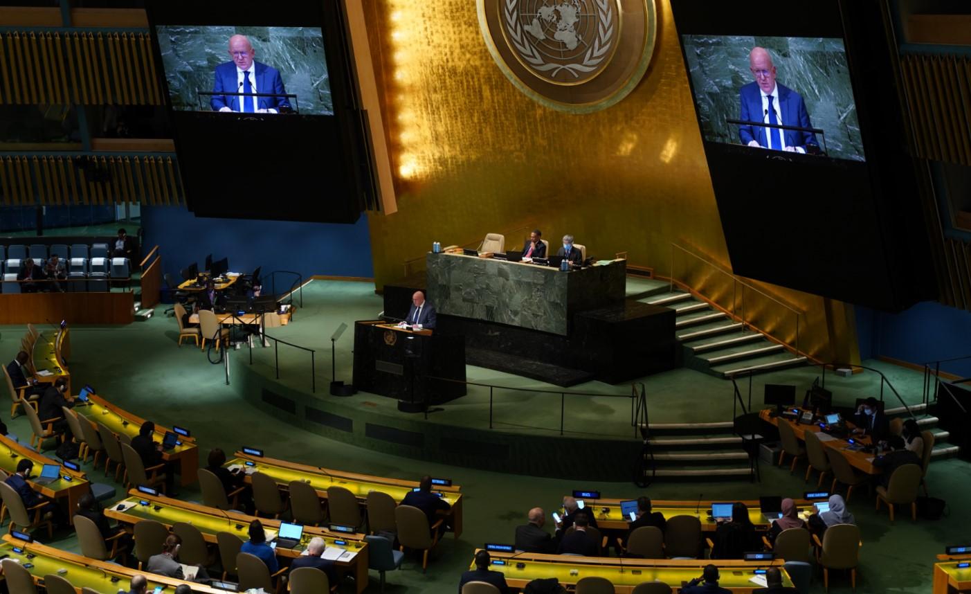 Rusija, Kina, Iran i Sirija bile su među državama članicama koje su se protivile rezoluciji - Avaz