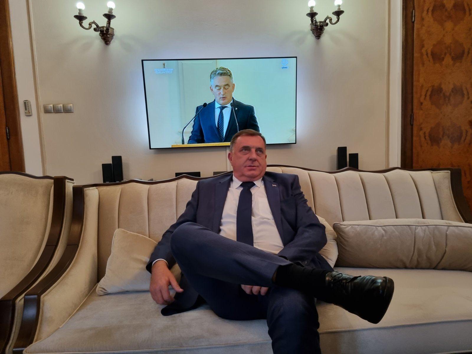 Dodik: Nije do kraja ispratio govor Komšića - Avaz