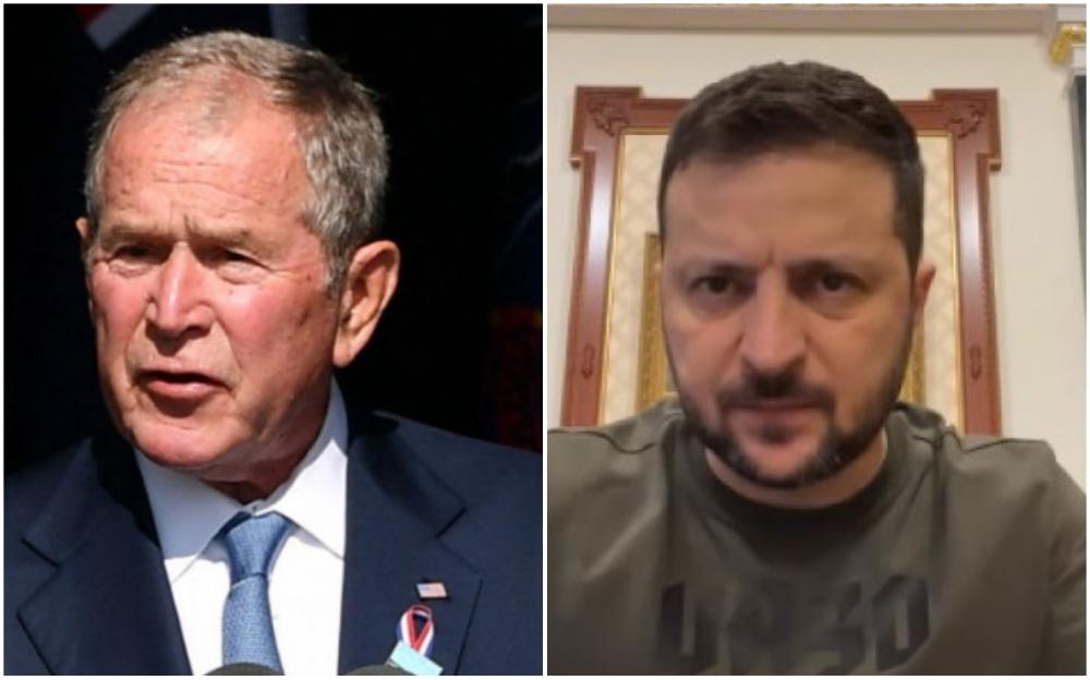 Džordž Buš: Volodimir Zelenski je "čvrst tip" koji može dobiti rat protiv Rusije