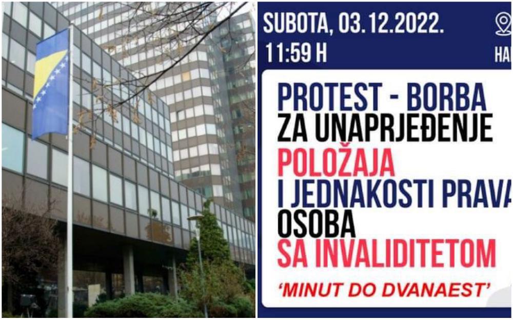 Protest će biti ispred zgrade Vlade FBiH - Avaz