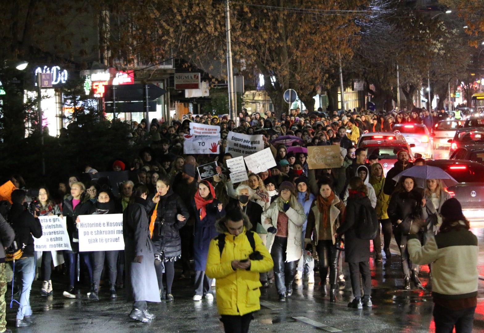 U Prištini održan protest zbog ubistva dvije žene