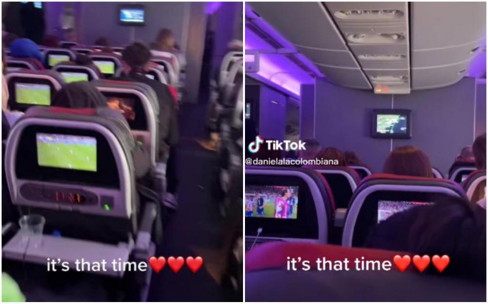 Hit video: Svi putnici tokom leta avionom gledali utakmicu Svjetskog prvenstva