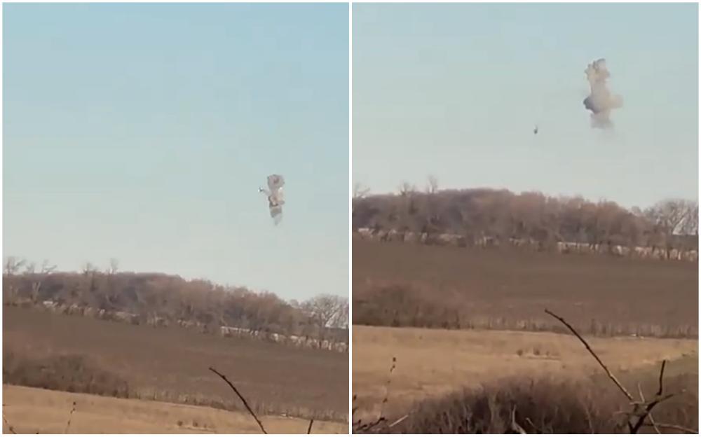 Video / Trenutak kada Ukrajinci ruše ruski helikopter