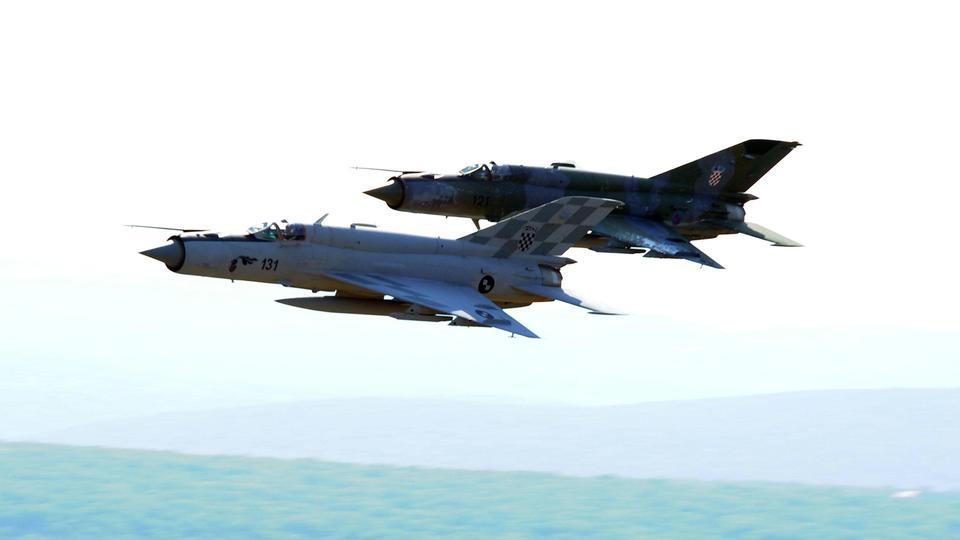 U blizini Daruvara srušio se hrvatski MiG