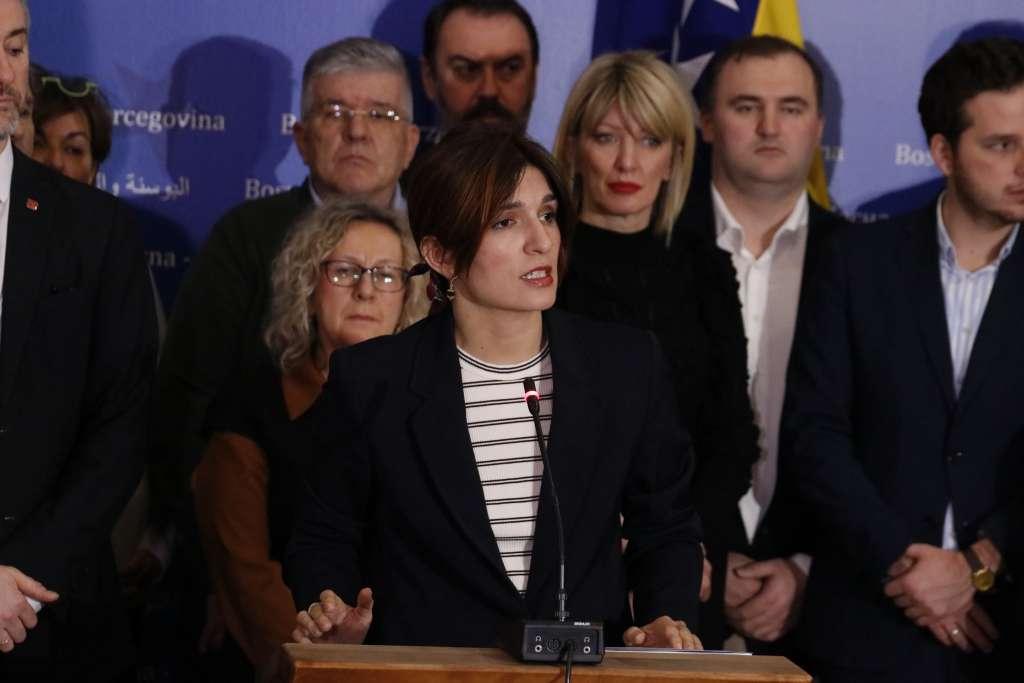 Sabina Ćudić saopćila koji su uslovi Naše stranke za učešće u vlasti na državnom nivou